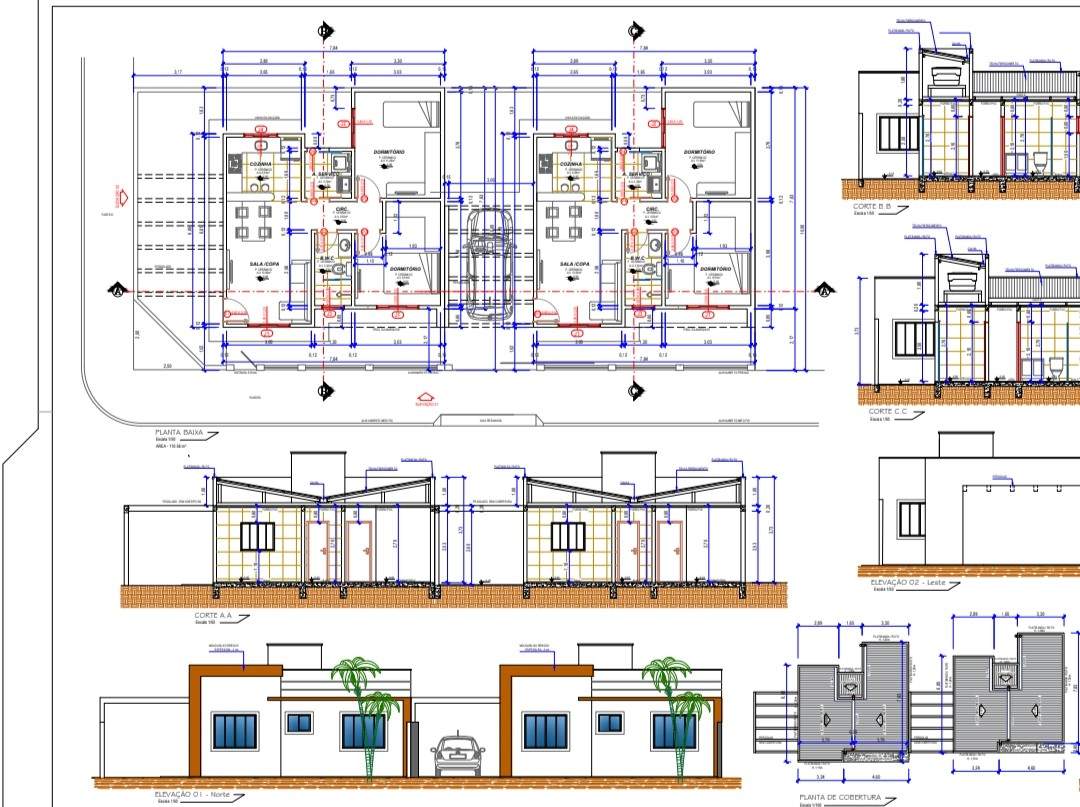 Projeto de arquitetura moderna