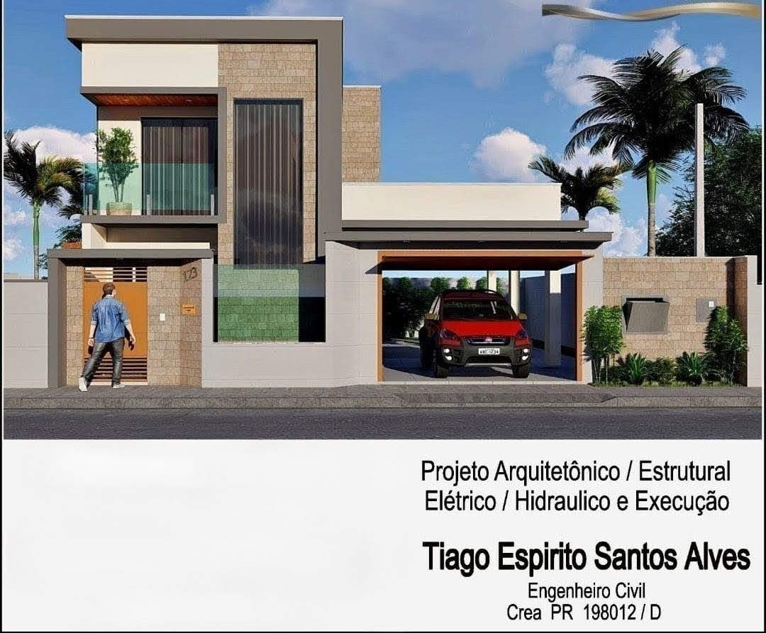 Projeto de arquitetura moderna